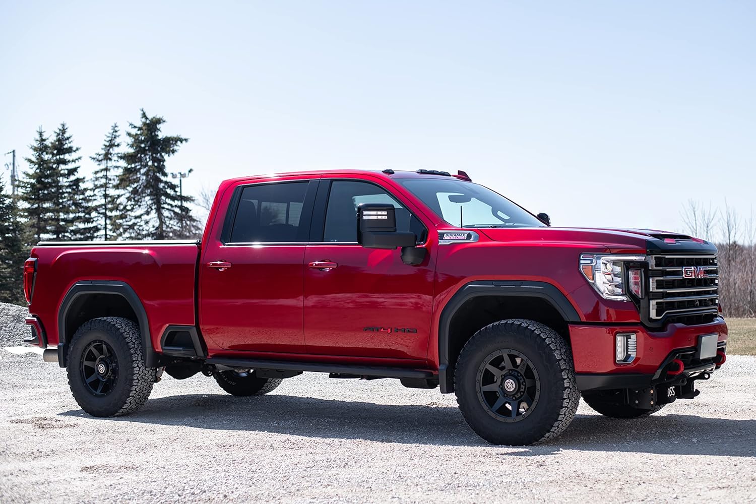 AntennaMastsRus – La original de 6 34 pulgadas es compatible con Chevrolet Silverado 2500 (2020-2024) – Antena de goma corta a prueba de lavado de