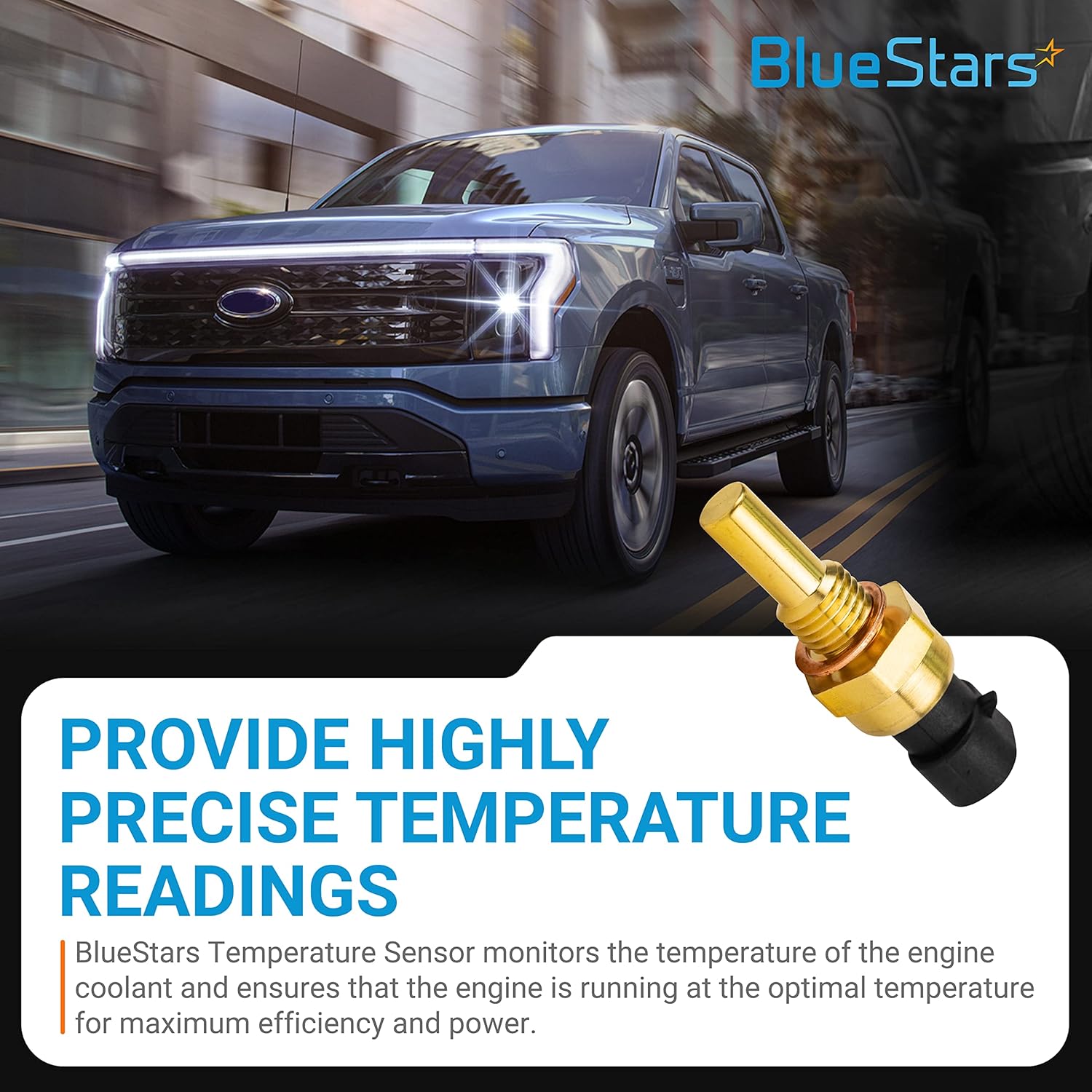 BlueStars Sensor de temperatura del refrigerante del motor 213-4514 213-4333 – para Chevy Avalanche, Impala, Trailblazer, Suburban 15002500 HD,