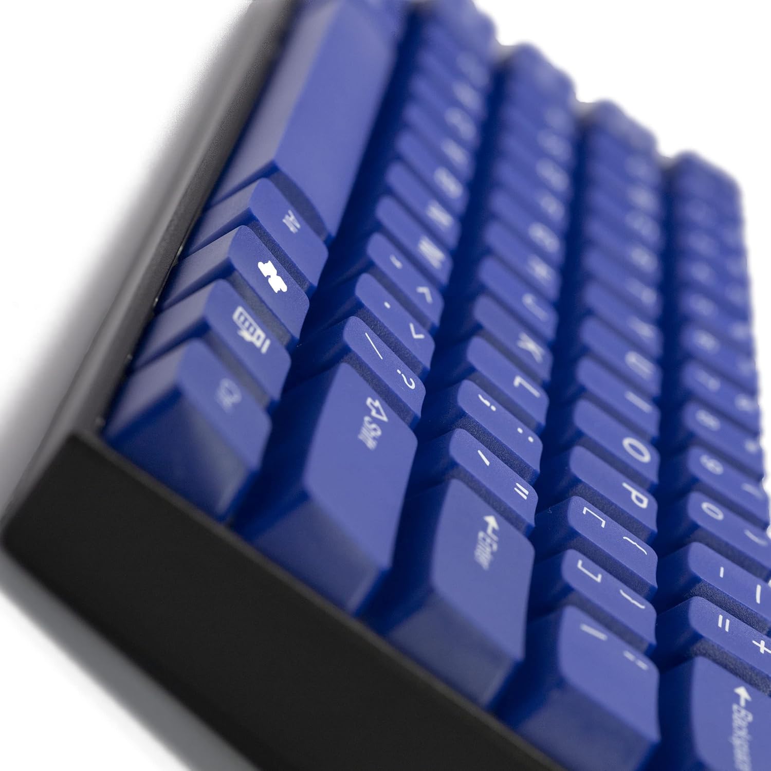TAI-HAO Teclas azules de perfil OEM 117 ANSI Layout compatibles con todos los tipos de teclados MX (6187104108+1.25 Fn + 1.75U2U llave de cambio)