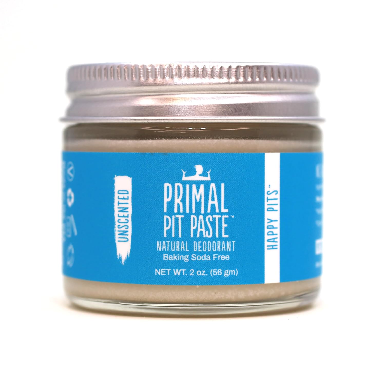 Tarro de desodorante natural, sin bicarbonato de sodio, desodorante natural para mujeres, hombres y adolescentes en un frasco, sin aluminio,