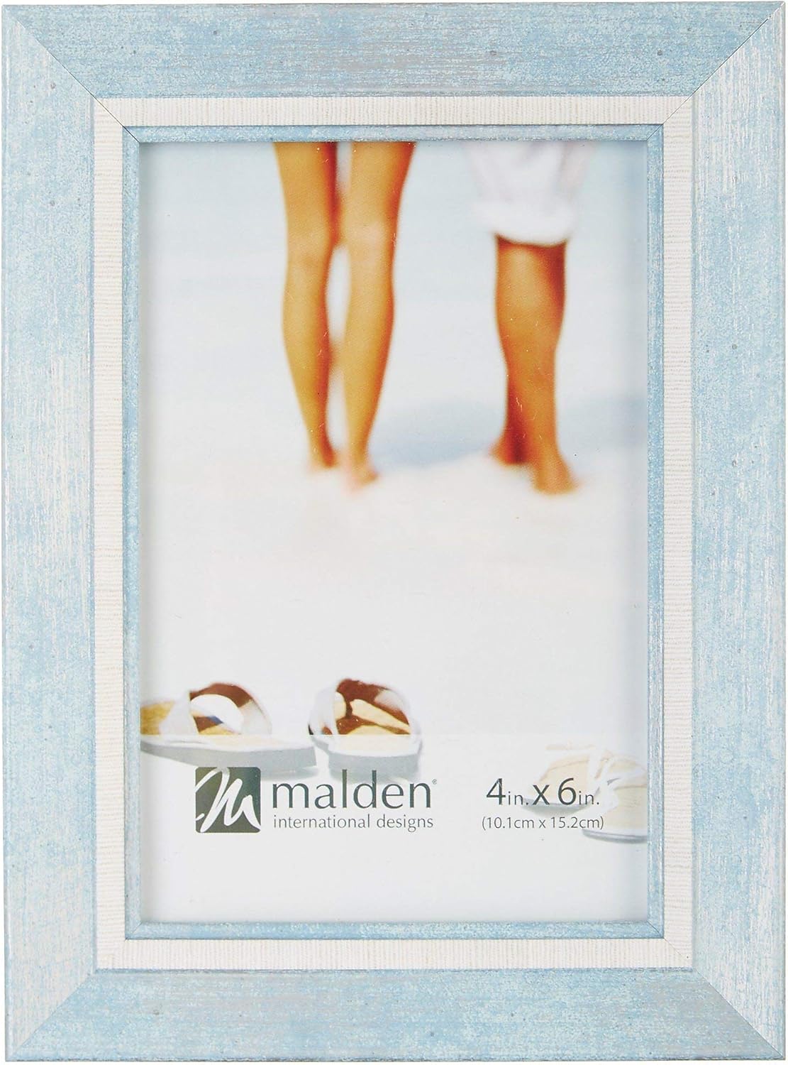 Malden 5X7 AZUL COASTAL CON BLANCO