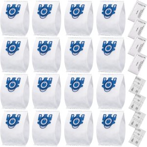 Miele AirClean 3D GN – Paquete de 16 bolsas para aspiradora Miele Vacuum Classic C1, C2 C3, S227S240, S270, S400, S400i-S456i S2, S5, S8 Series con Miele AirClean 3D GN – Paquete de 16 bolsas para aspiradora Miele Vacuum Classic C1, C2 C3, S227S240, S270, S400, S400i-S456i S2, S5, S8 Series con