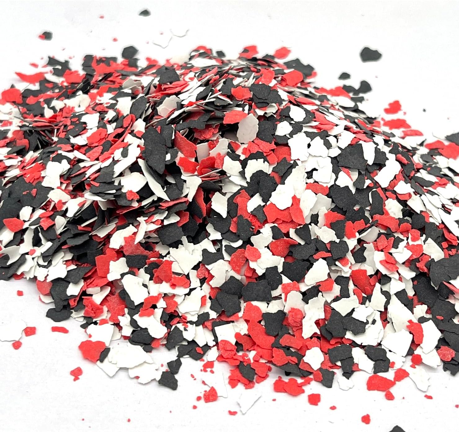 Huixiang Fichas de color decorativas de 1.1 libras para pisos de garaje epoxi, kit de pintura para pisos, copos de piso de garaje, chips de pintura