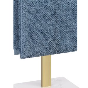 Toallero de mano, soporte para toallas de mano en forma de T para baño con base de mármol, soporte de acero inoxidable 304, toallero de mano Toallero de mano, soporte para toallas de mano en forma de T para baño con base de mármol, soporte de acero inoxidable 304, toallero de mano