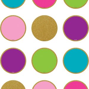Mini acentos de confeti de círculos coloridos Mini acentos de confeti de círculos coloridos