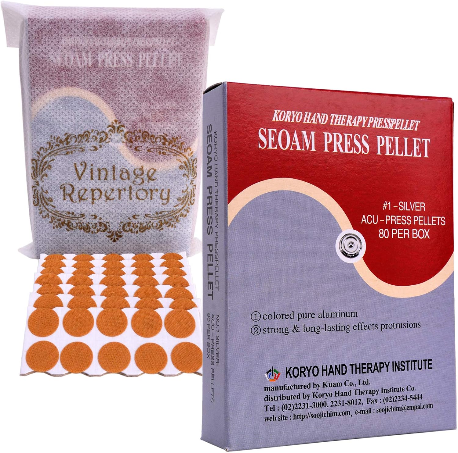 KHT Seoam Seoambong Press Pellet #1Silver, Plateado, 1