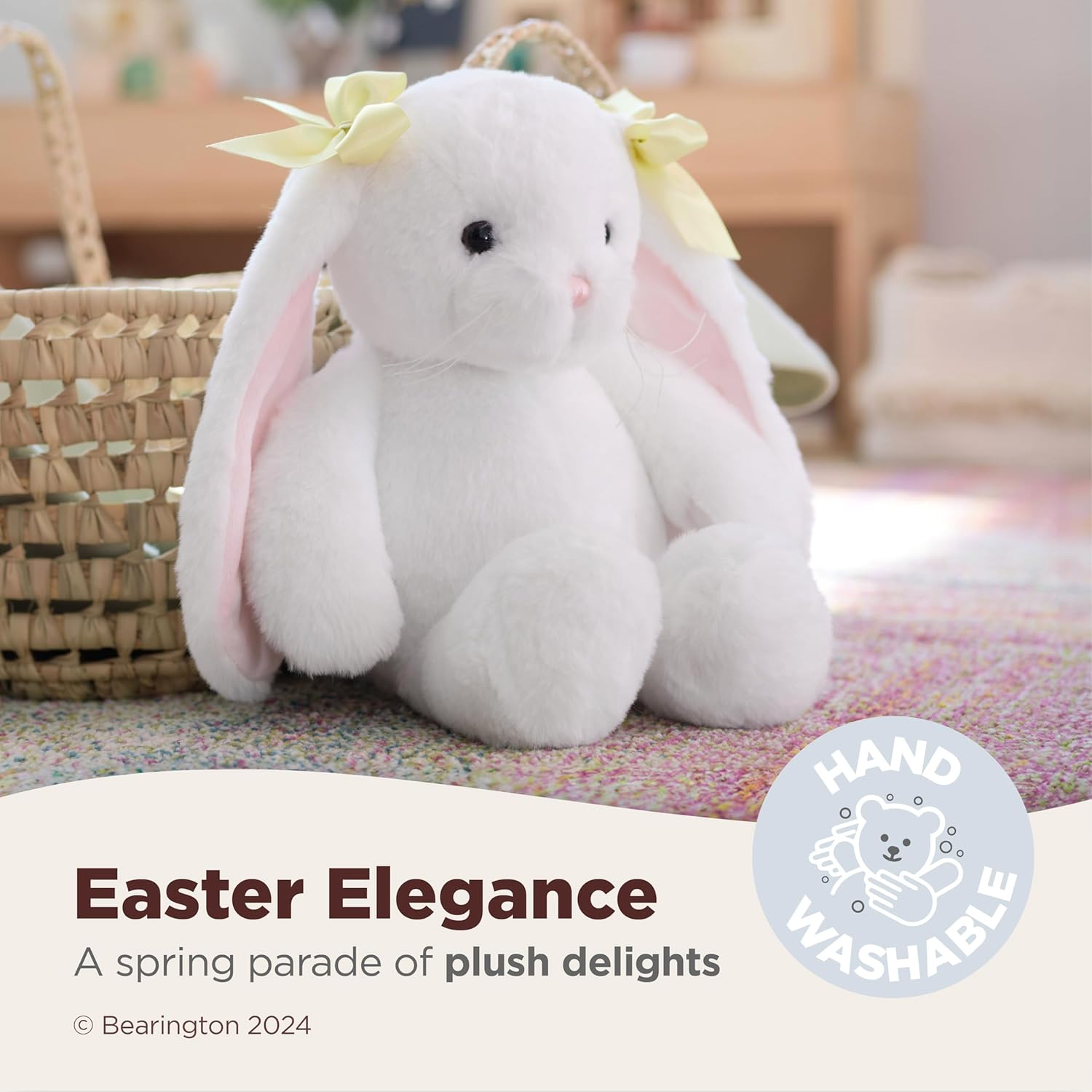 Bearington Lilly The Bunny, conejo de peluche de 14 pulgadas