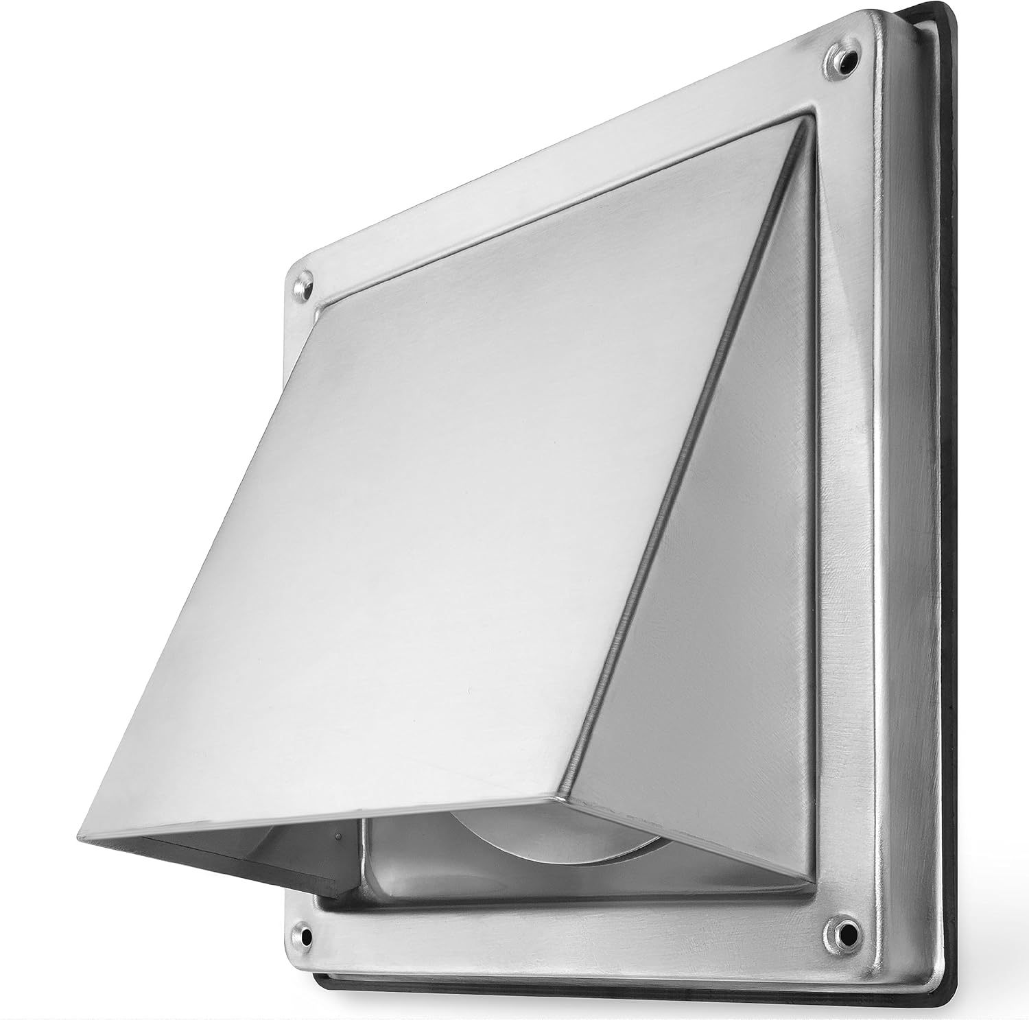 calimaero HWG – Cubierta de ventilación de secadora de 4 pulgadas para paredes exteriores  Cubierta de ventilación de ventilador externo con