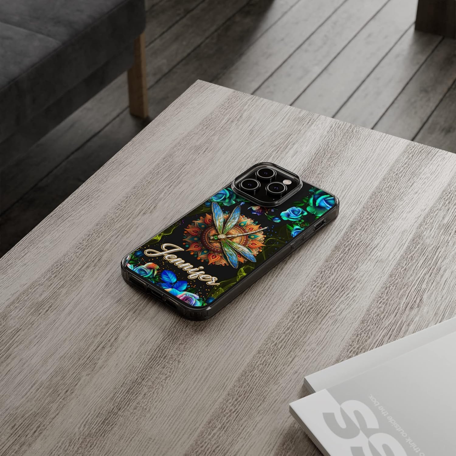 Funda de teléfono personalizada con libélula, diseño de libélulas, compatible con iPhone 14, 13, 12, 11 Plus, Mini Pro Max, cumpleaños, Navidad, Día