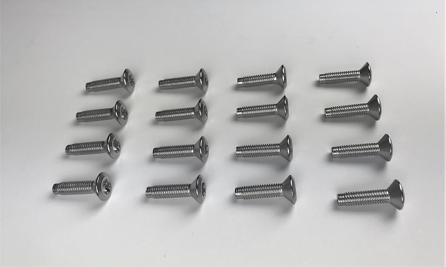 Tornillos Torx para puerta y capó de acero inoxidable de 16 unidades compatibles con modelos Jeep Wrangler JK 2007 a 2018