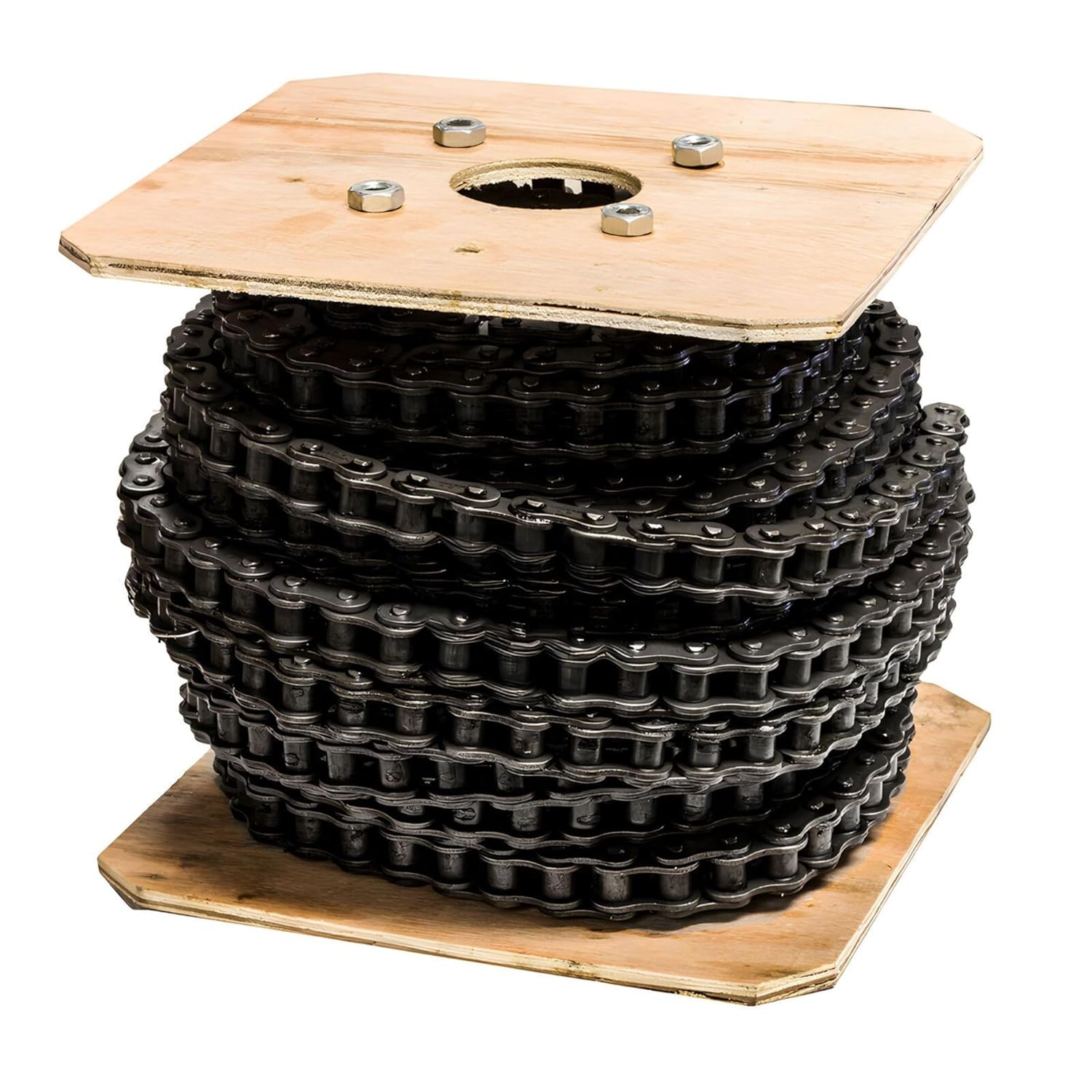 Jeremywell 41 Roller Chain 50 Feet with 5 Connecting Links for Go Karts, Mini Bikes, Scooters, ATV, MTV, Dirt Bike and Other Industrial Machinery