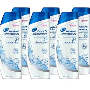Champú y acondicionador anti caspa 2 en 1 Classic Clean de Head & Shoulders, 2-en-1 champú y acondicionador anticaspa limpieza clásica Champú y acondicionador anti caspa 2 en 1 Classic Clean de Head & Shoulders, 2-en-1 champú y acondicionador anticaspa limpieza clásica