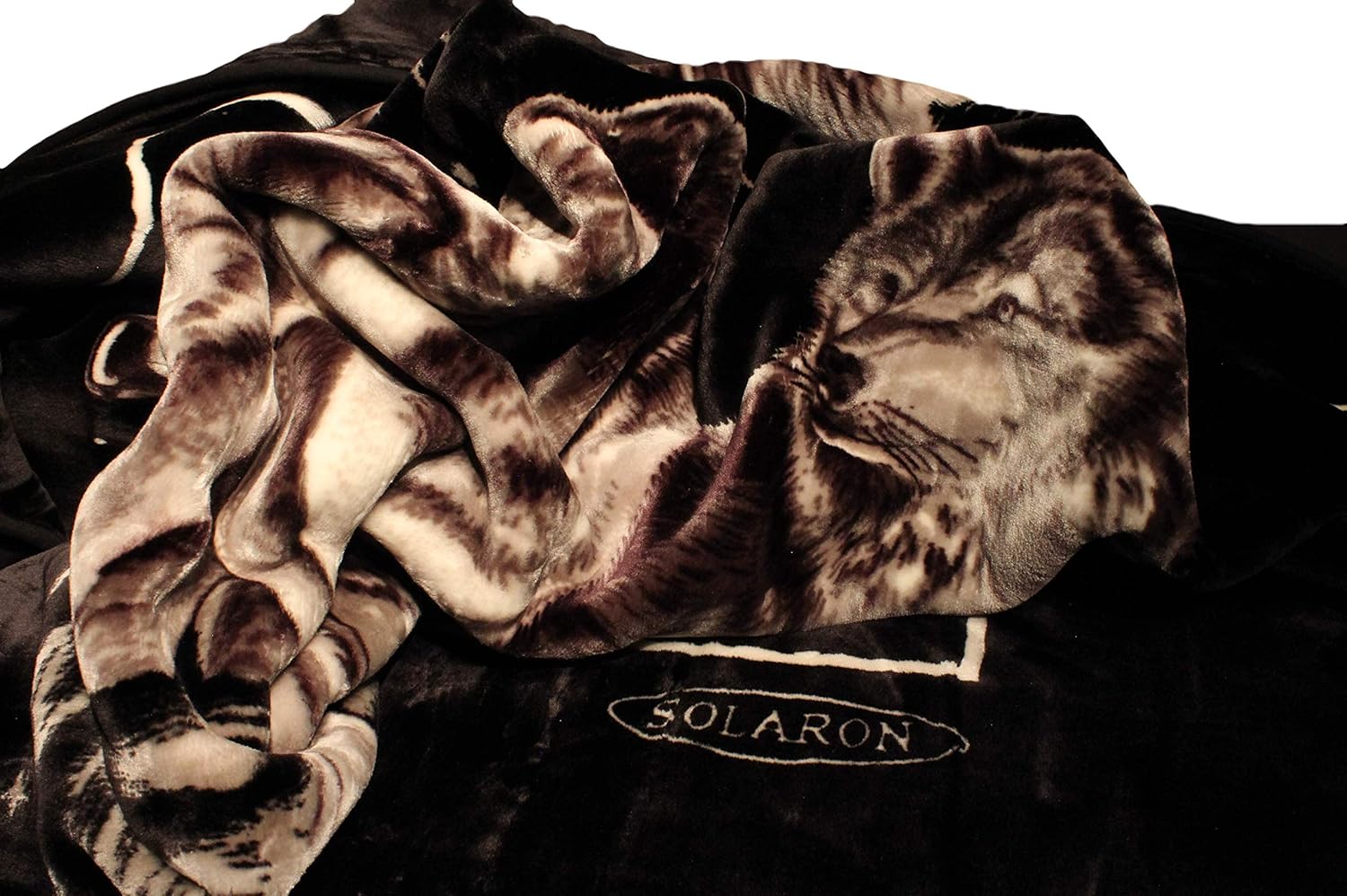 Solaron – Cobija de doble vista súper gruesa y resistente, de peso pesado, ultra sedosa, para cama king-size o queen.
