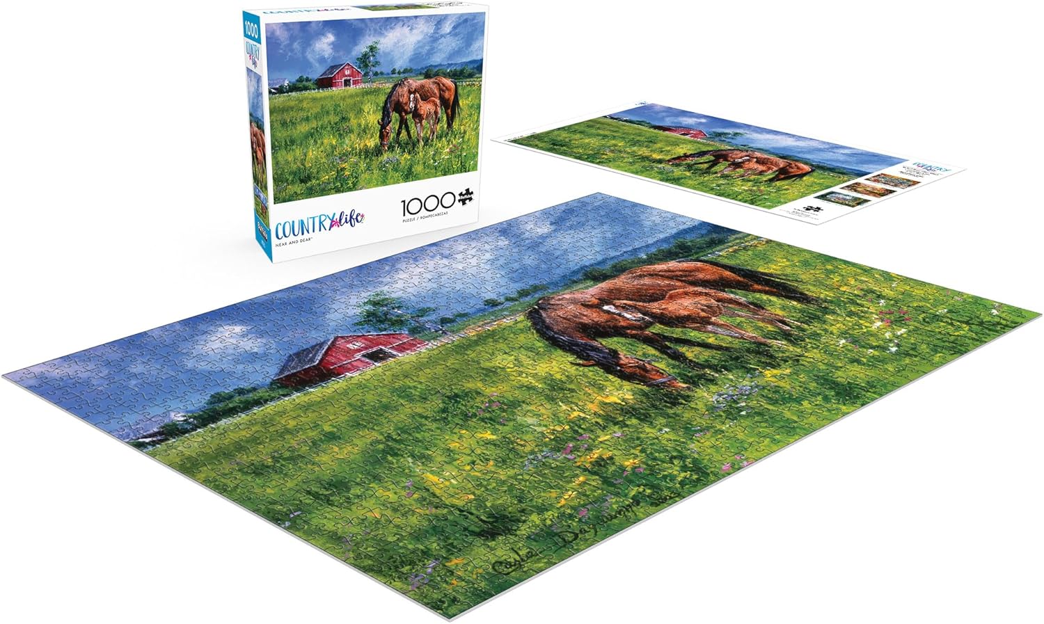 Buffalo Games – Near and Dear – Rompecabezas de 1000 piezas para adultos, rompecabezas desafiante perfecto para noches de juego – 1000 piezas de