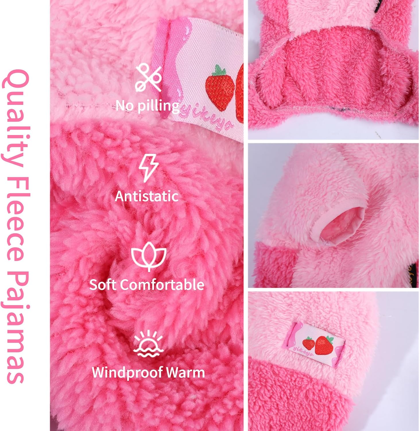 Suéteres para perros, pijamas para cachorros, suéteres para perros pequeños, hembra, ropa de invierno para mascotas, para Chihuahua, Yorkie, clima