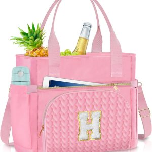 Rosa-H, bolsa de almuerzo reutilizable, adulto, 13 x 10.8 x 5.7 pulgadas, 13 pulgadas de largo x 10.8 pulgadas de ancho x 5.7 pulgadas de alto Rosa-H, bolsa de almuerzo reutilizable, adulto, 13 x 10.8 x 5.7 pulgadas, 13 pulgadas de largo x 10.8 pulgadas de ancho x 5.7 pulgadas de alto