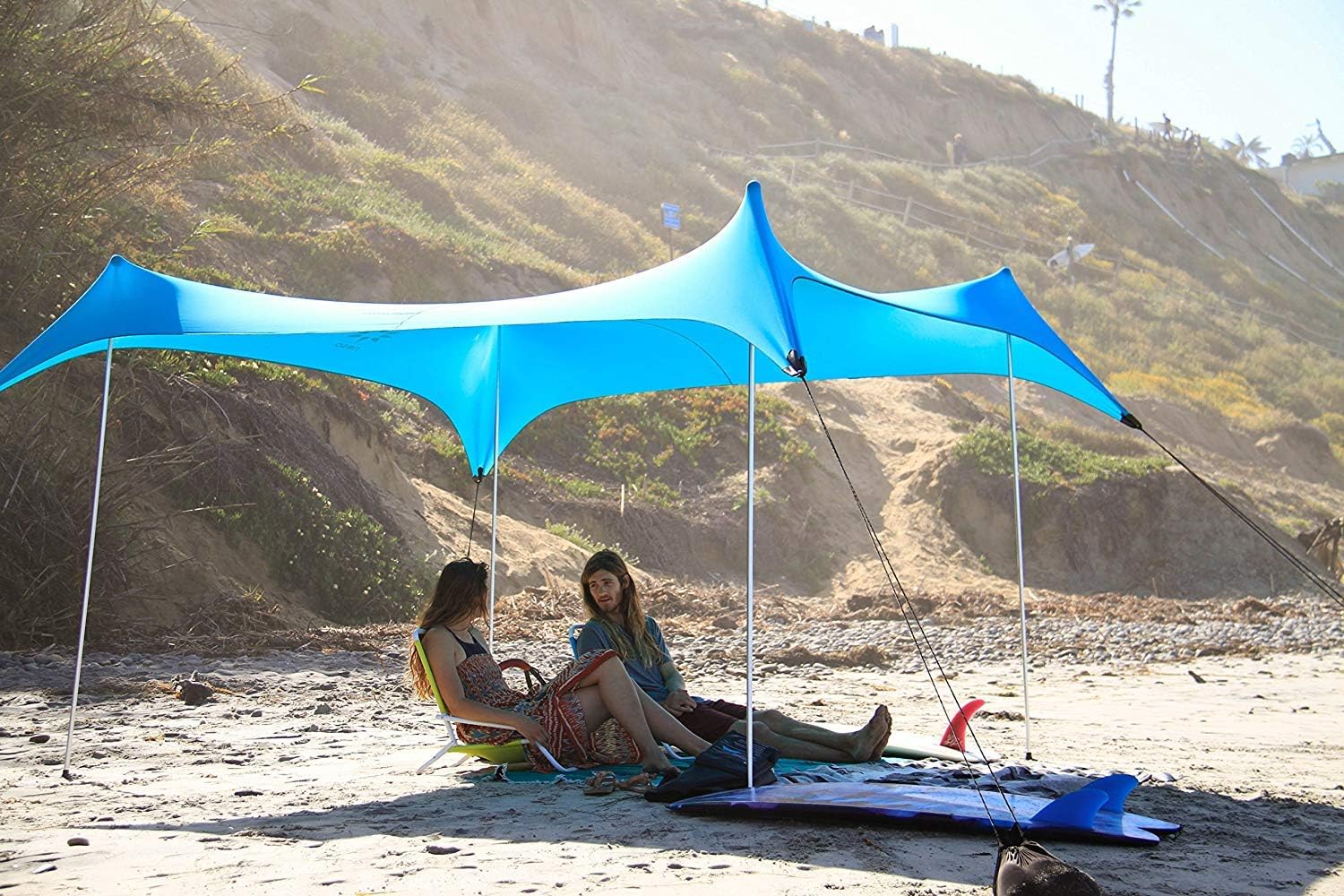 Neso 2 postes adicionales para una tienda de campaña de playa (Neso1)
