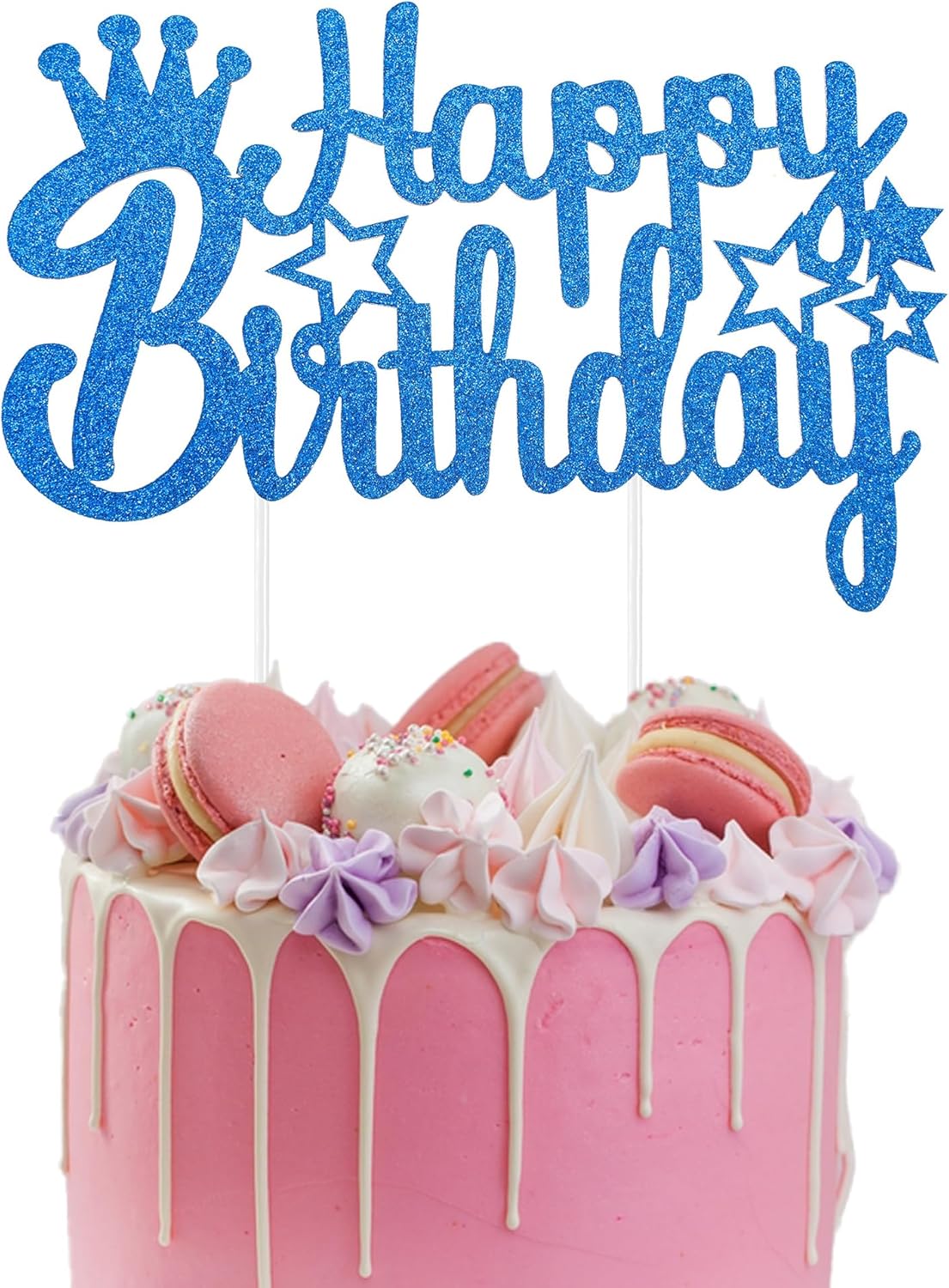 Decoración para tartas de feliz cumpleaños, decoración de pastel de feliz cumpleaños, decoración de pastel de cumpleaños, decoración de pastel de