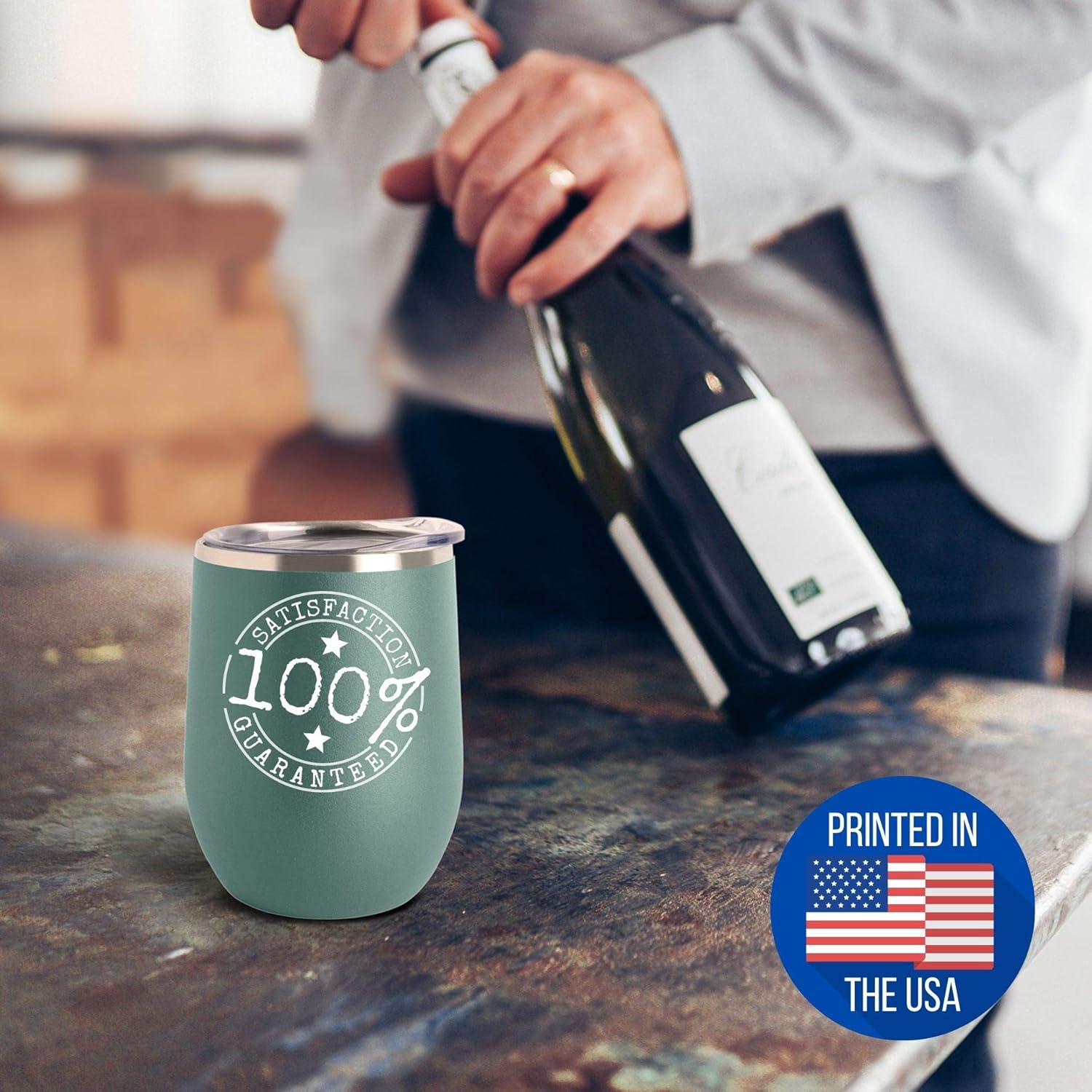 Funny Calabrian Lira Player Wine Glass Musician Gift Gag Insulated Tumbler With Lid Teal