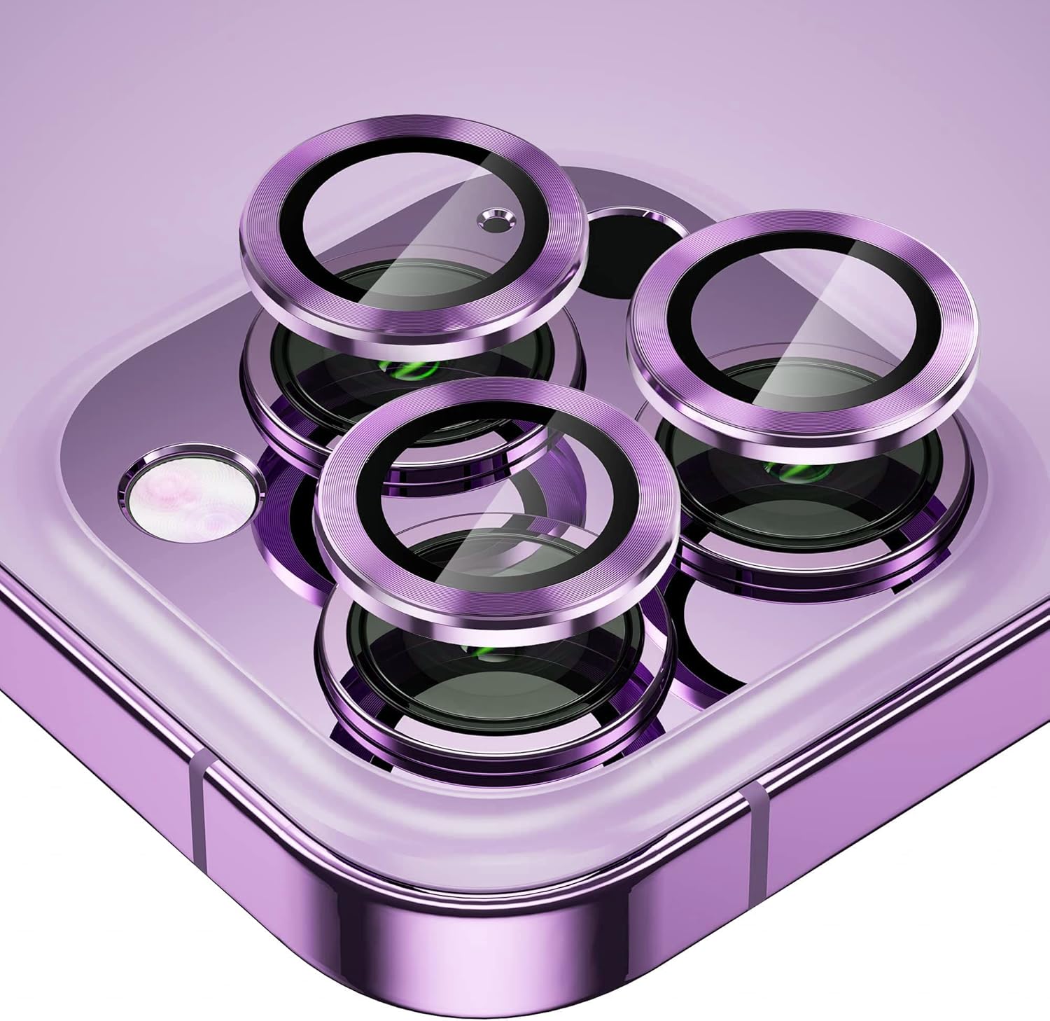 Protector de lente de cámara para iPhone 14 ProMaxiPhone 14 Pro, para iPhone 14 ProMax, protector de pantalla para lente, película de vidrio