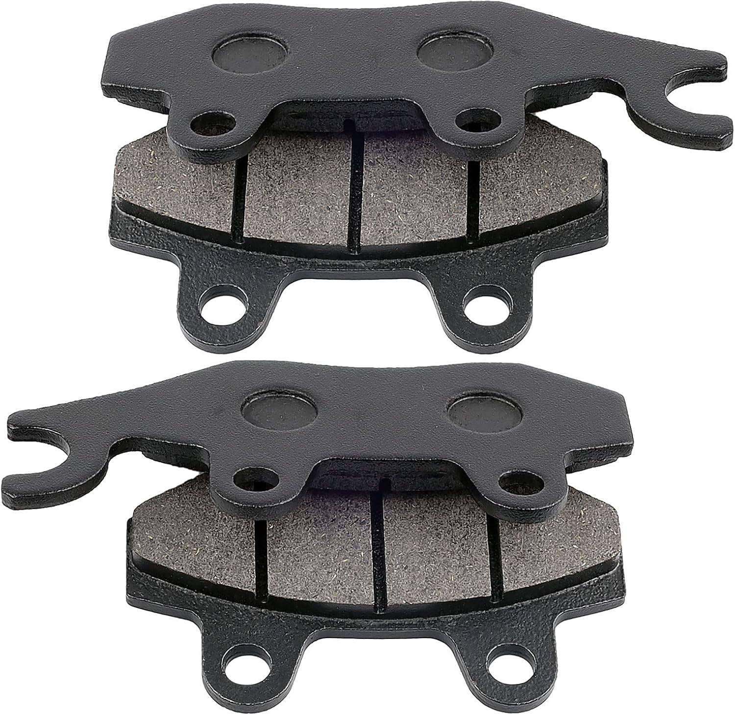 LOCOPOW Pastillas de freno para Kawasaki Teryx 4 800 750 2008-2023 Brute Force 650 750 2005-2023 Bayou 300 400 1989-2005 Mule Pro 820 1000 2015-2023