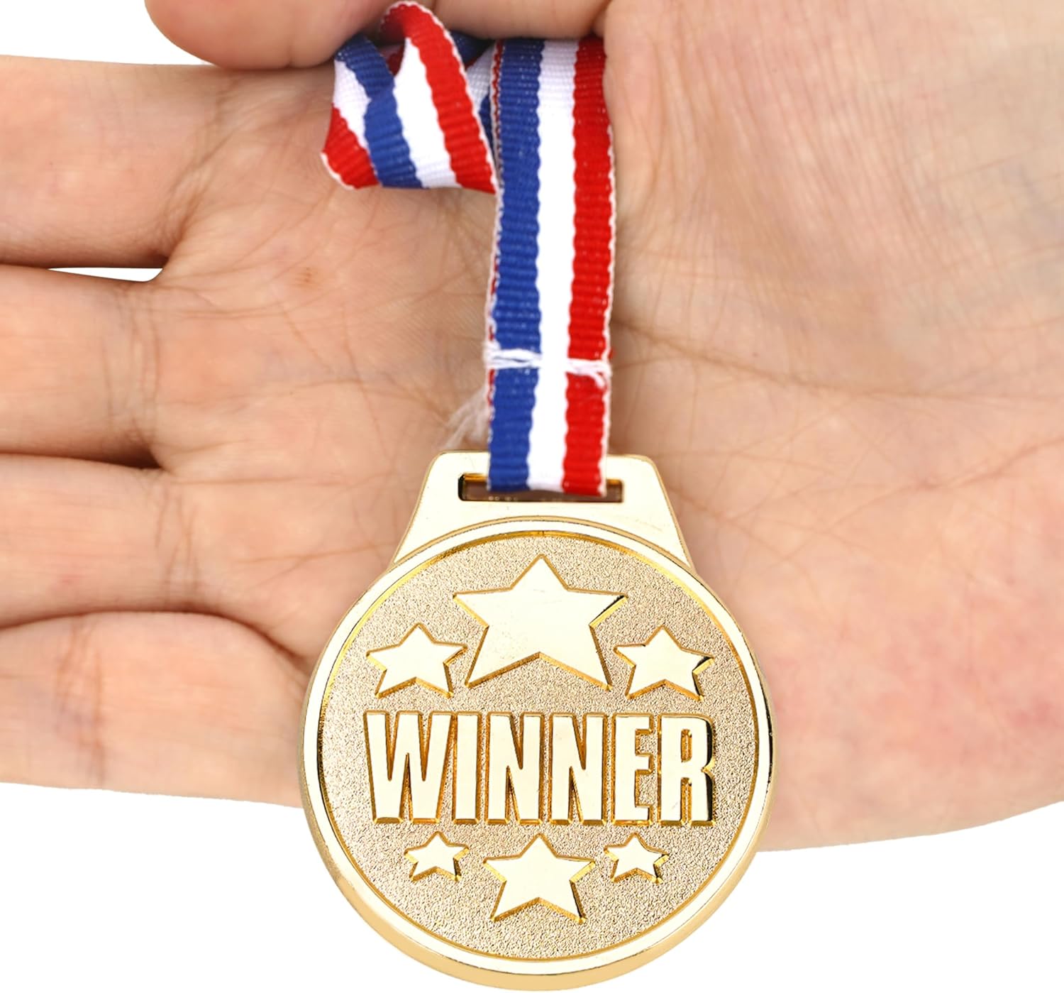 strongzhuo Un 1.5 “Diámetro Mini Ganador Medal-Sporting Eventos, Competiciones, Juegos Escolares, Ortografía Abeja, Medalla de Oro Estilo Olímpico