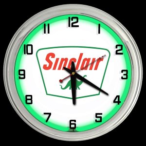 Sinclair 16 “Logo Dino Gasolina Motor Oil Gas Station Sign Neon Clock by MCA Sinclair 16 “Logo Dino Gasolina Motor Oil Gas Station Sign Neon Clock by MCA