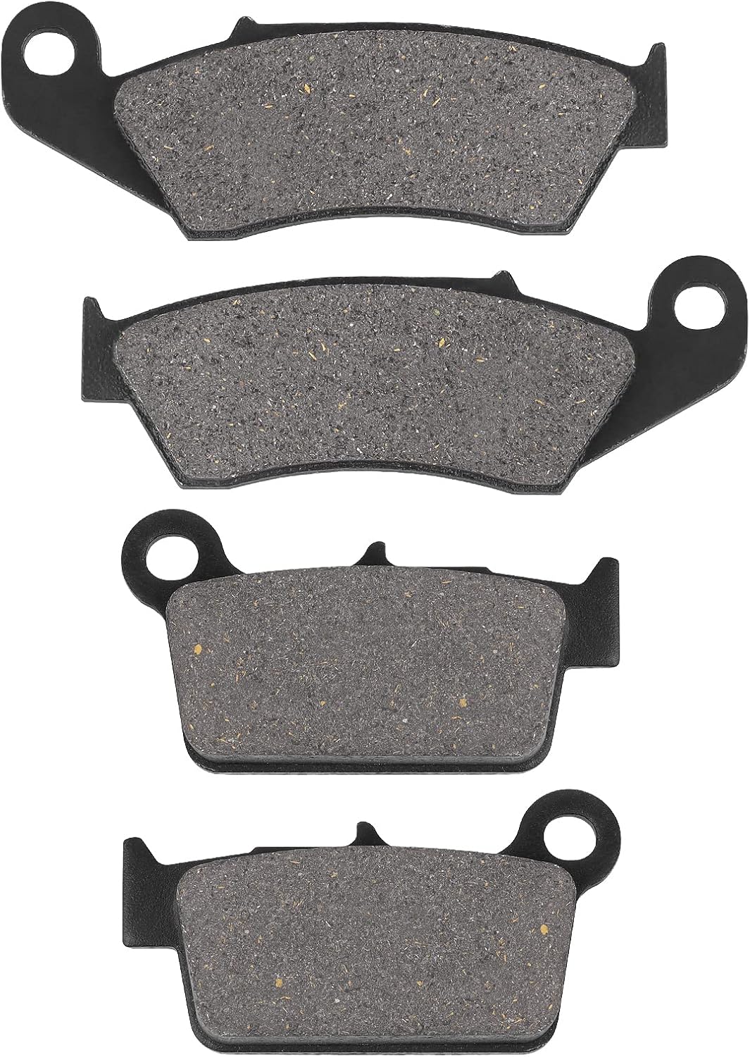 Sollon Pastillas de Freno Delanteras y Traseras para Kawasaki KX250 KX250F KX450F KLX450R, para Suzuki RM-Z 250 RM-Z 450 RMX450- para Yamaha YZ125