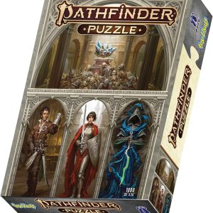Toy Vault Pathfinder Juego Puzzle Lost Omens, rompecabezas de 1000 piezas de 20 x 26 pulgadas Toy Vault Pathfinder Juego Puzzle Lost Omens, rompecabezas de 1000 piezas de 20 x 26 pulgadas