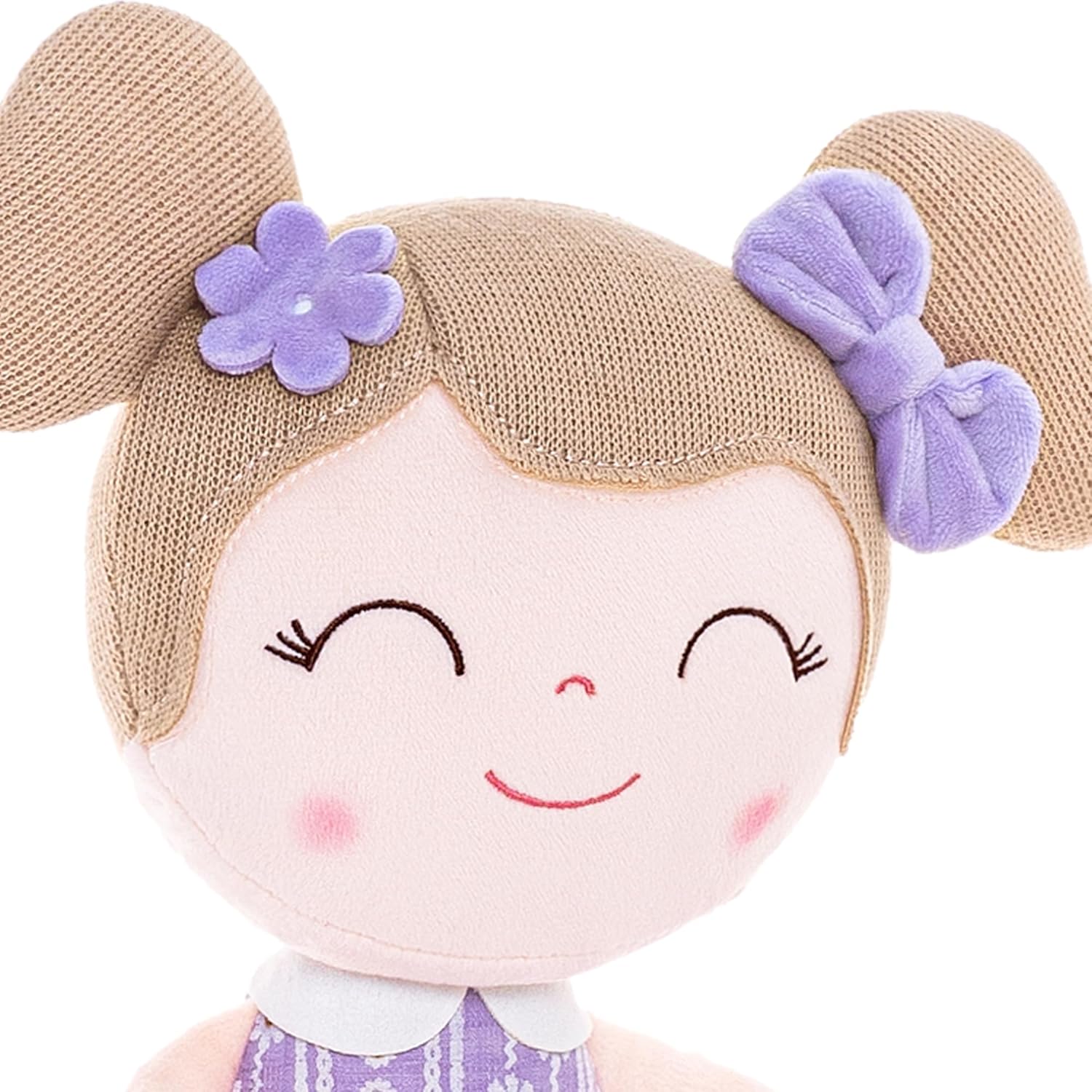 Gloveleya Muñecas Baby Girl Regalos Suave Felpa Lavanda Daisies Muñeca 16 pulgadas