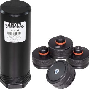APDTY Juego de 4 adaptadores de punto de elevación de gato 150001×4 para Tesla Model 3 (protege la batería, la pintura y los faldones laterales APDTY Juego de 4 adaptadores de punto de elevación de gato 150001×4 para Tesla Model 3 (protege la batería, la pintura y los faldones laterales