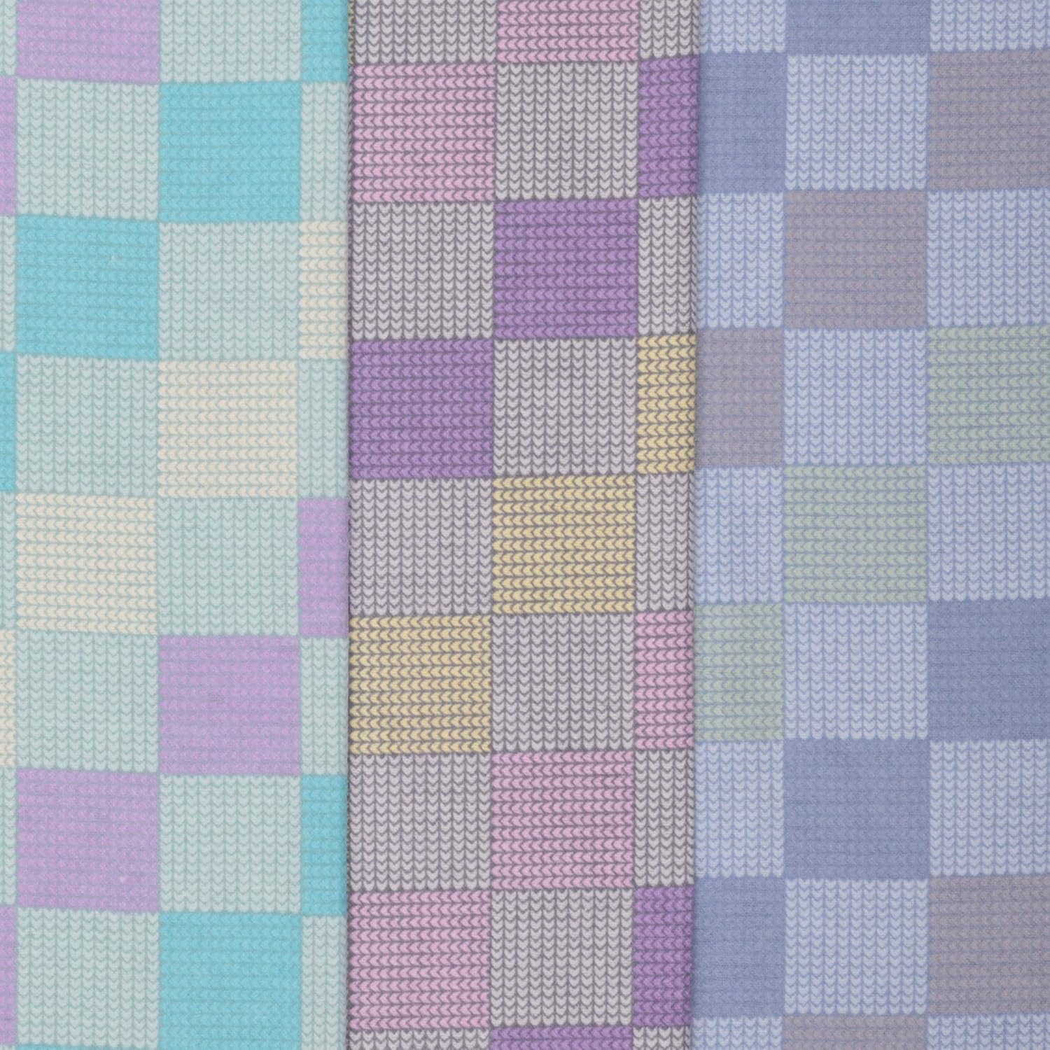 Mook Fabrics Franela PRT Plaid 0921, corte gris por yarda