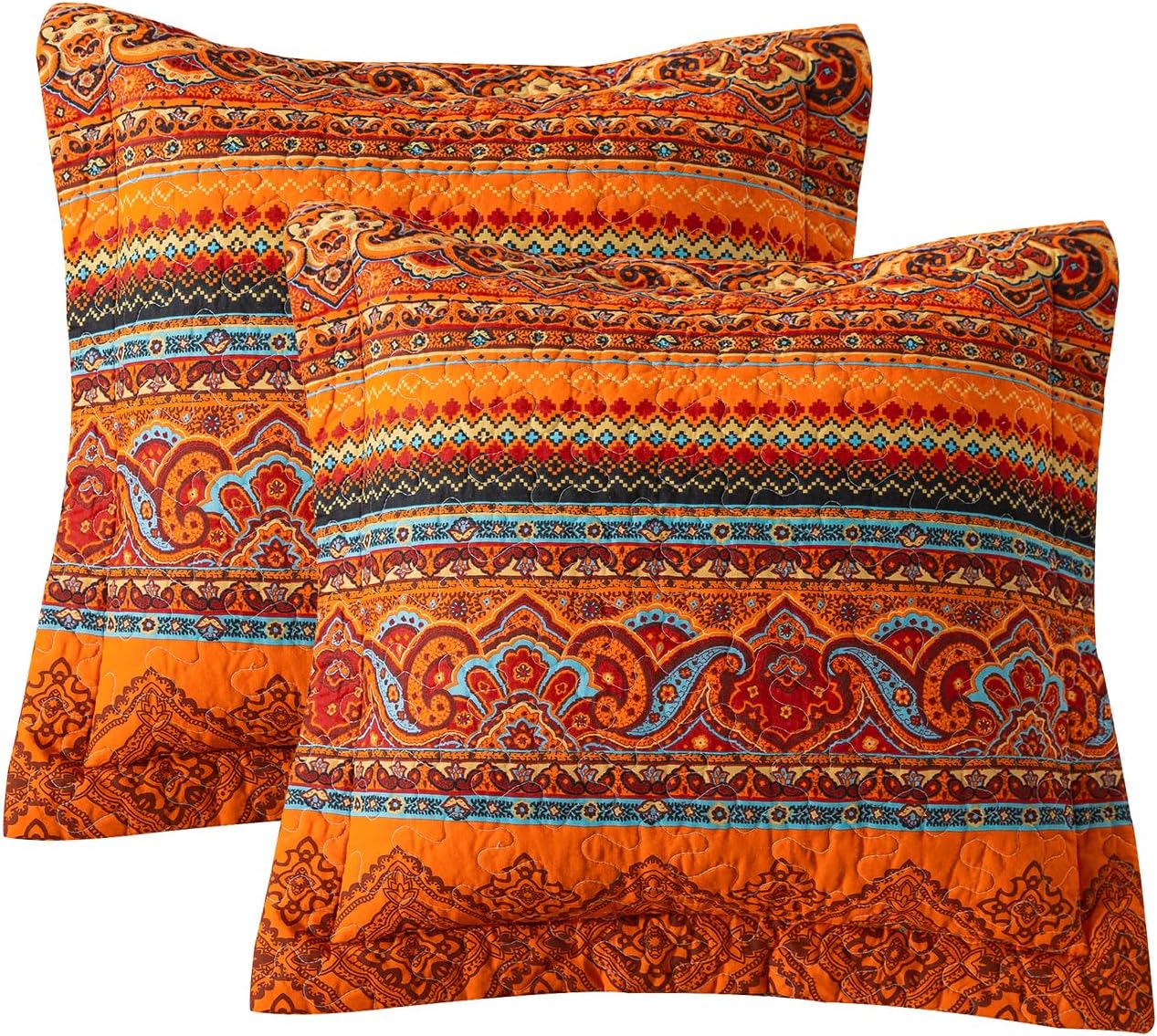 Bedifany 2 fundas de almohada de algodón, decorativas, neutrales, bohemias, para sofá, dormitorio, sala de estar, decoración del hogar al aire
