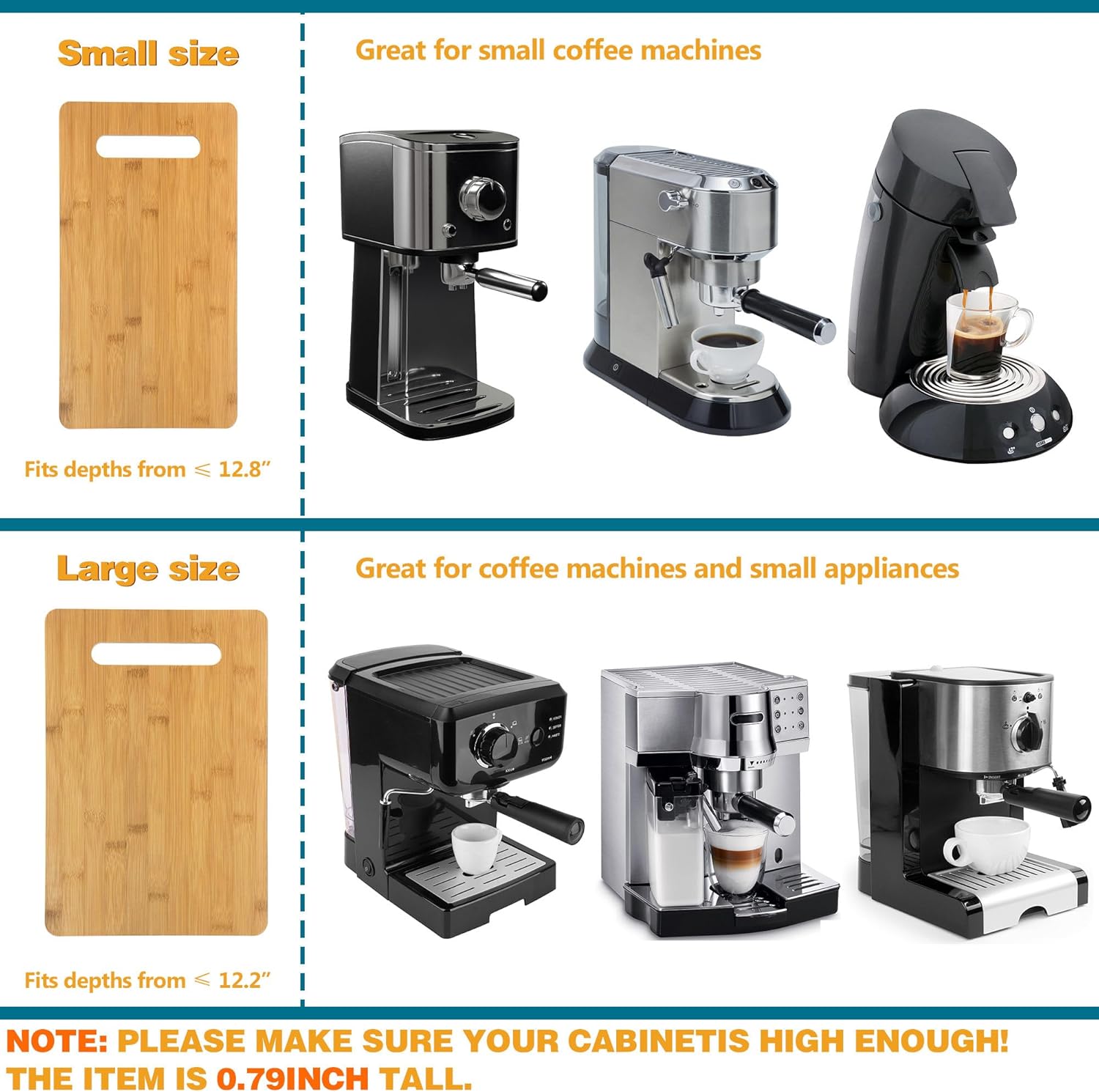 Bandeja deslizante para cafetera, deslizadores de electrodomésticos para electrodomésticos de cocina pesados, bandeja deslizante para cafetera,