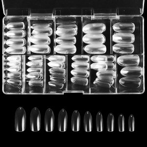 Puntas de uñas ovaladas medianas y largas, puntas de uñas postizas de gel suave de cobertura completa, puntas de uñas postizas de gel suave a Puntas de uñas ovaladas medianas y largas, puntas de uñas postizas de gel suave de cobertura completa, puntas de uñas postizas de gel suave a