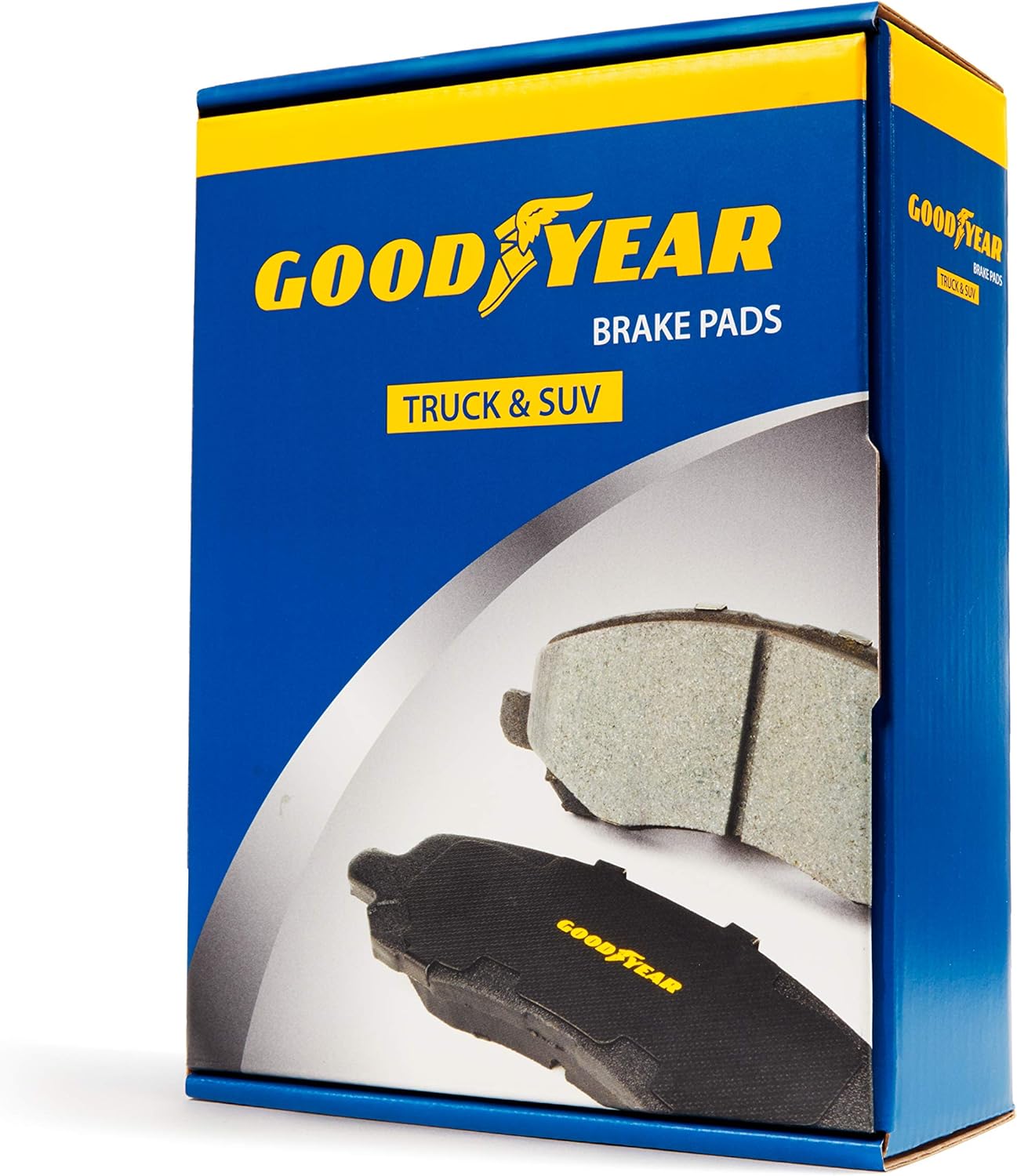 Goodyear Frenos GYD1015  Pastillas de Freno Delantero de Carbono-Cerámica para Camión y SUV Infiniti QX56 05-04 Nissan Armada 06-05, Pathfinder