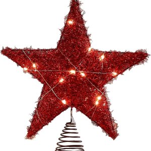 Estrella del árbol de Navidad, estrella de cinco puntas, suministros de Navidad, decoraciones de hotel, decoraciones de árbol de Navidad Estrella del árbol de Navidad, estrella de cinco puntas, suministros de Navidad, decoraciones de hotel, decoraciones de árbol de Navidad