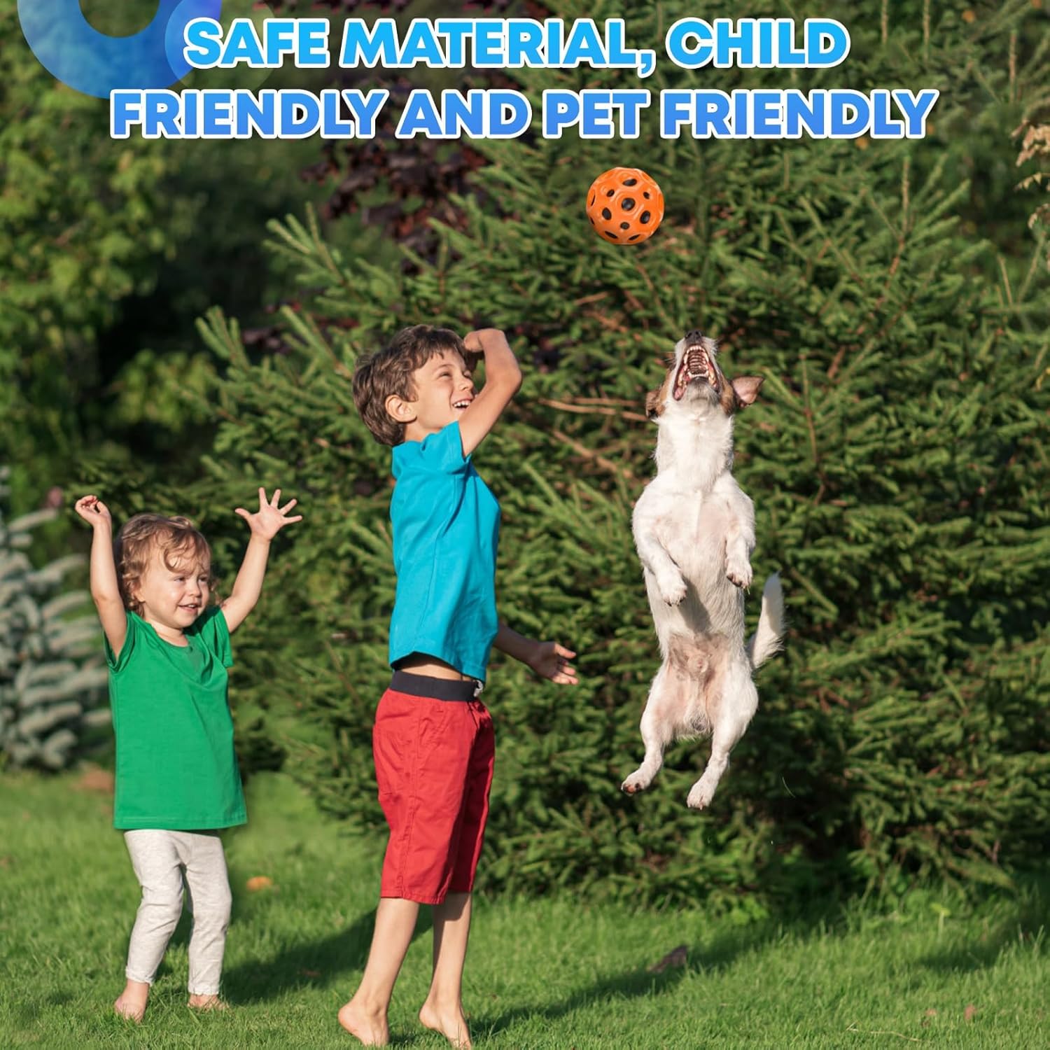 JPONLINE 6 bolas espaciales, pelota espacial de alta elasticidad con bolsa de malla, bola de goma para regalo para niños para juegos de fiesta,