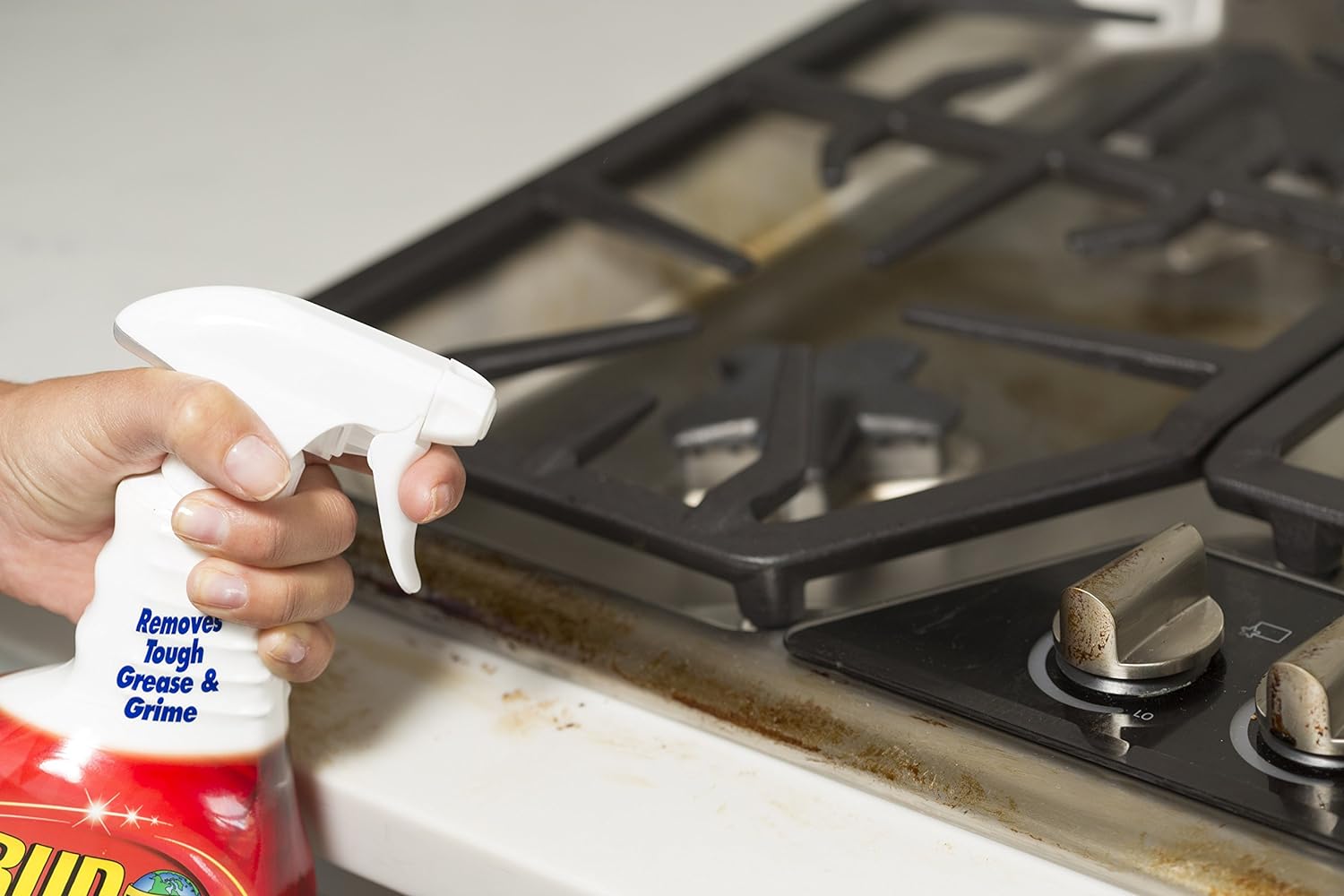 Rust-Oleum Krud Kutter 305373 – Limpiador desengrasante multiusos de cocina, 32 onzas (paquete de 4)