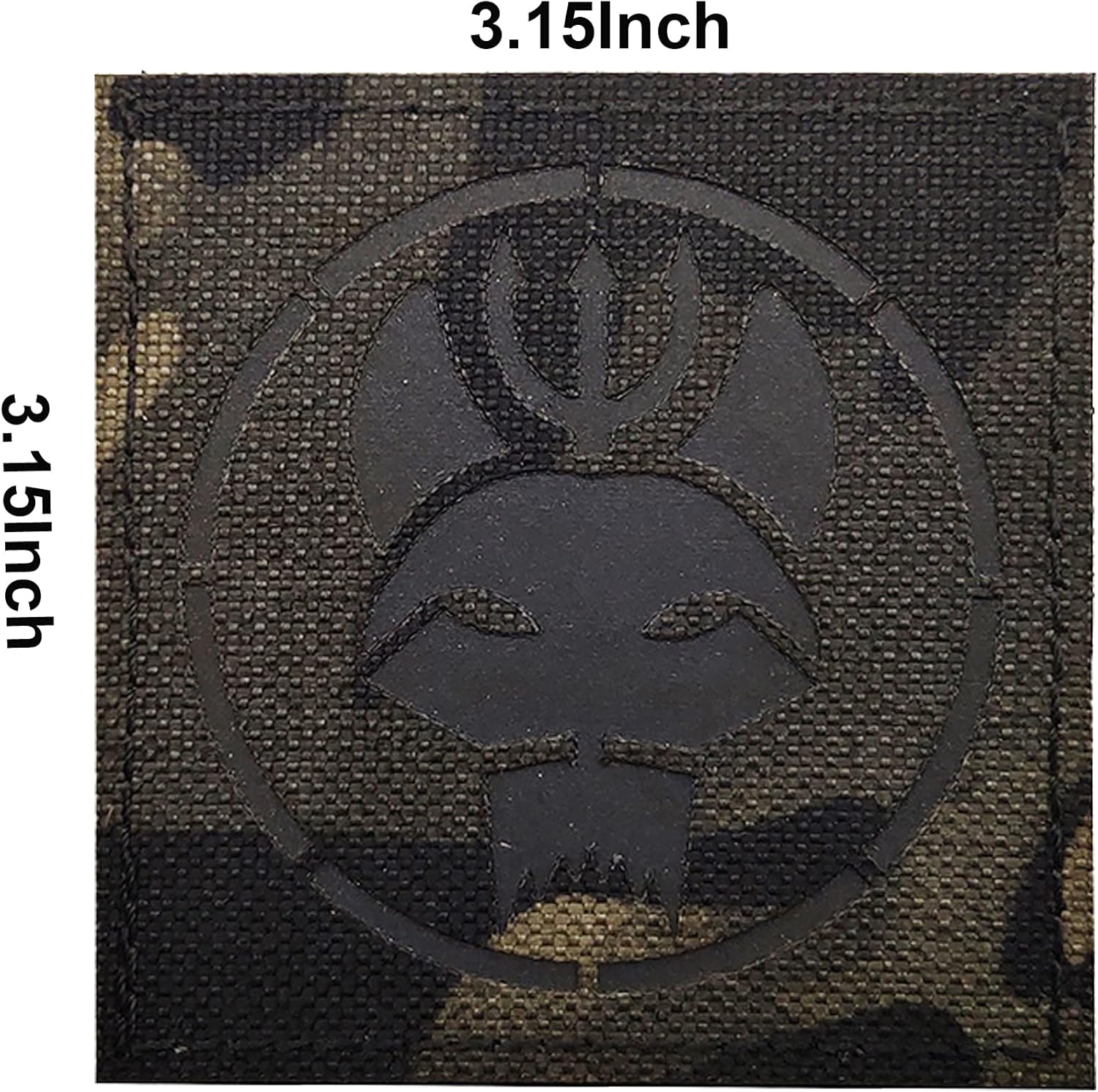 Parche táctico Multicam-Black, Seal Team DEVGRU Trident – Parches reflectantes con cabeza de gato, bandera estadounidense, señal de llamada, Dont