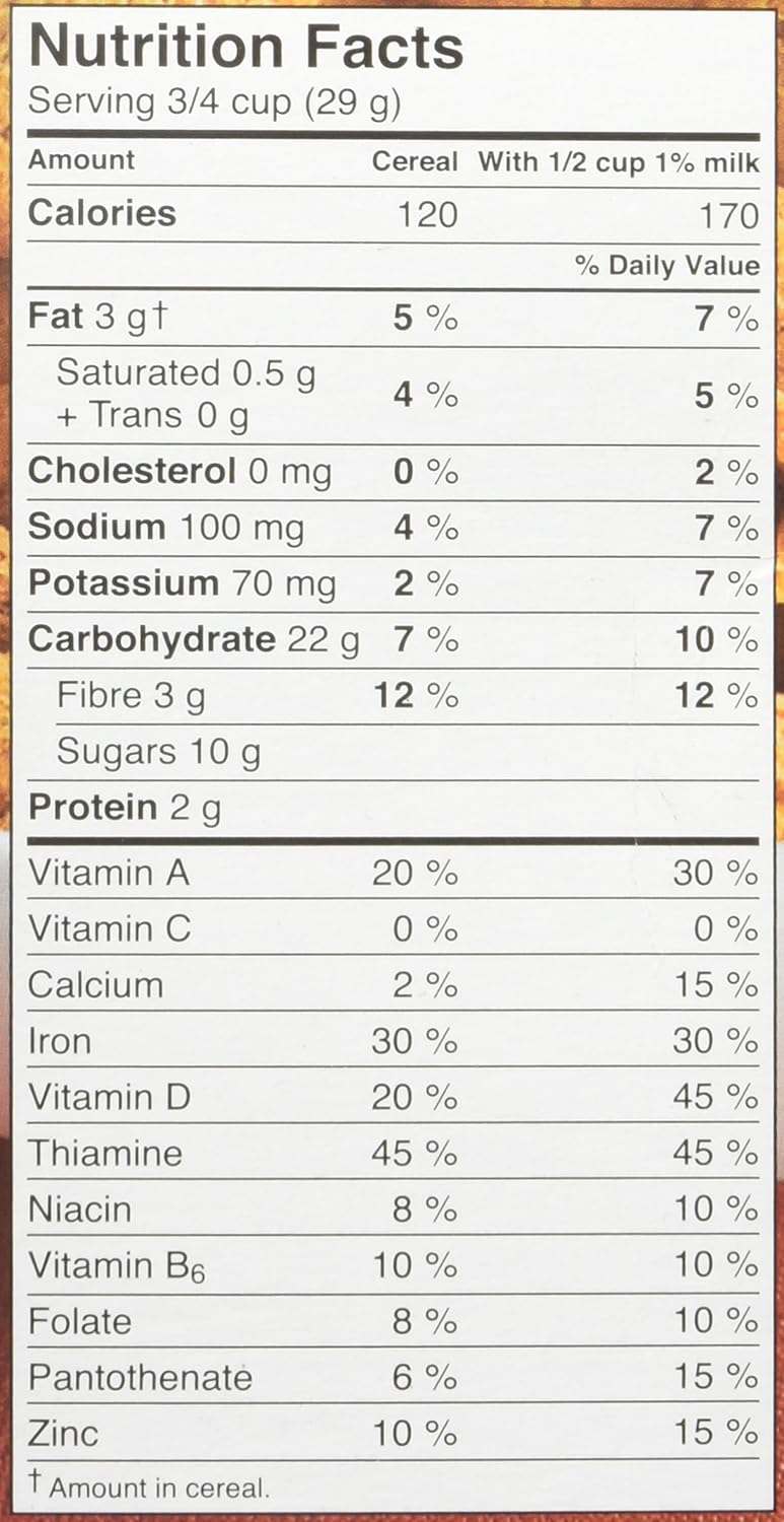 Kellogg’s Krave – Cereal de chocolate tamaño familiar, 525 g18.5 oz. Importado de Canadá