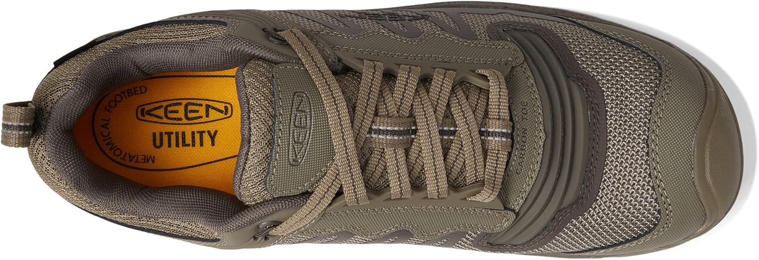 KEEN Utility Reno – Zapato deportivo de trabajo deportivo impermeable flexible con punta compuesta para hombre