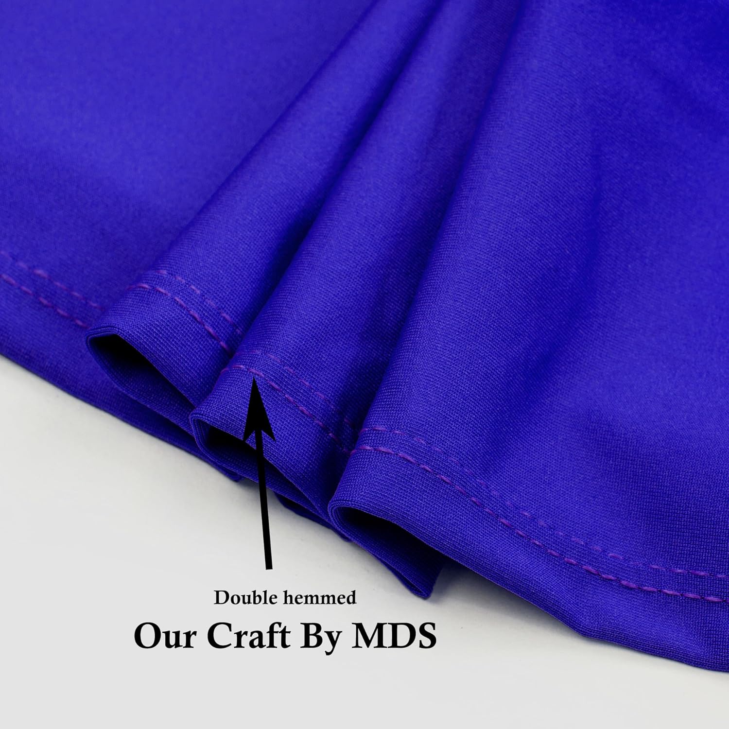 MDS – Paquete de 250 lazos de elastano para silla, universales, bandas elásticas para silla, lazos con hebilla, lazo deslizante para decoración de