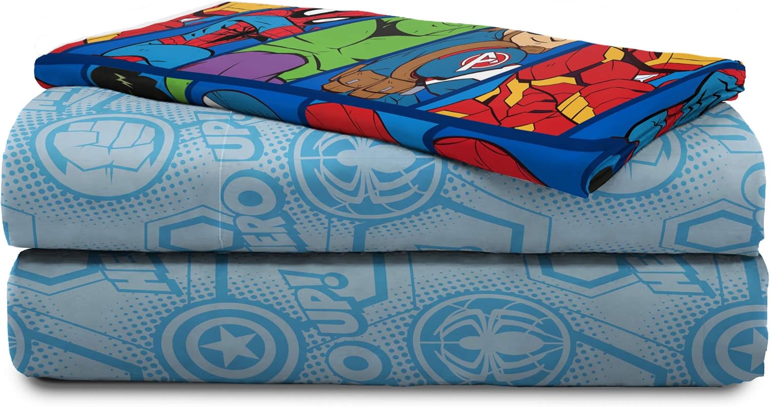 Jay Franco – Juego de cama para niños pequeños (individual y matrimonial)