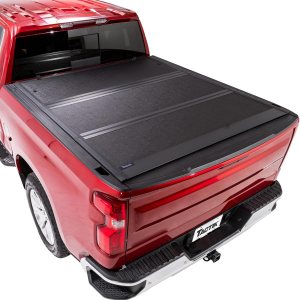 TACTIK Cubierta Tonneau de aluminio de perfil bajo de tres pliegues para caja de camioneta, compatible con Toyota Tundra 2014-2021 con caja de 6.5 TACTIK Cubierta Tonneau de aluminio de perfil bajo de tres pliegues para caja de camioneta, compatible con Toyota Tundra 2014-2021 con caja de 6.5