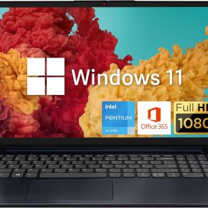 Lenovo IdeaPad Laptop FHD de 15.6 pulgadas, procesador Intel Pentium Silver N6000, 12 GB de RAM, SSD PCIe de 512 GB, cámara web HD 720P, Dolby Lenovo IdeaPad Laptop FHD de 15.6 pulgadas, procesador Intel Pentium Silver N6000, 12 GB de RAM, SSD PCIe de 512 GB, cámara web HD 720P, Dolby