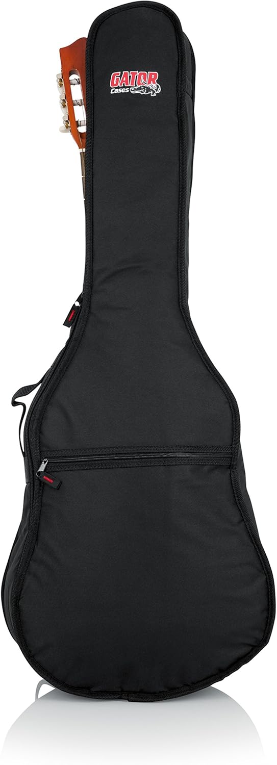 Gator Cases Gig Bag – Funda para guitarras acústicas de estilo clásico (GBE-CLASSIC), color negro