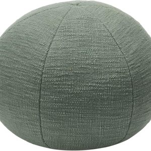 Creative Co-Op Almohada de algodón Slub Orb, 10 pulgadas de largo x 10 pulgadas de ancho x 4 pulgadas de alto, verde Creative Co-Op Almohada de algodón Slub Orb, 10 pulgadas de largo x 10 pulgadas de ancho x 4 pulgadas de alto, verde