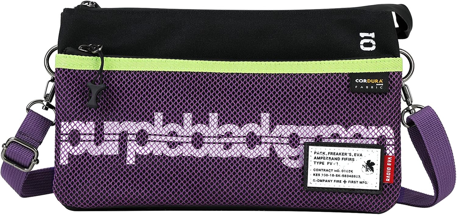 FIREFIRST X RADIO EVA – Bolso bandolera de hombro Evangelion Sacoche