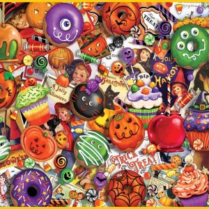 White Mountain Trick or Treat Halloween Sweets – Rompecabezas de 1000 piezas White Mountain Trick or Treat Halloween Sweets – Rompecabezas de 1000 piezas